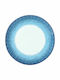 Ιωνία Apeiron Πιατέλα Σερβιρίσματος Κεραμική Blue με Διάμετρο 27εκ.