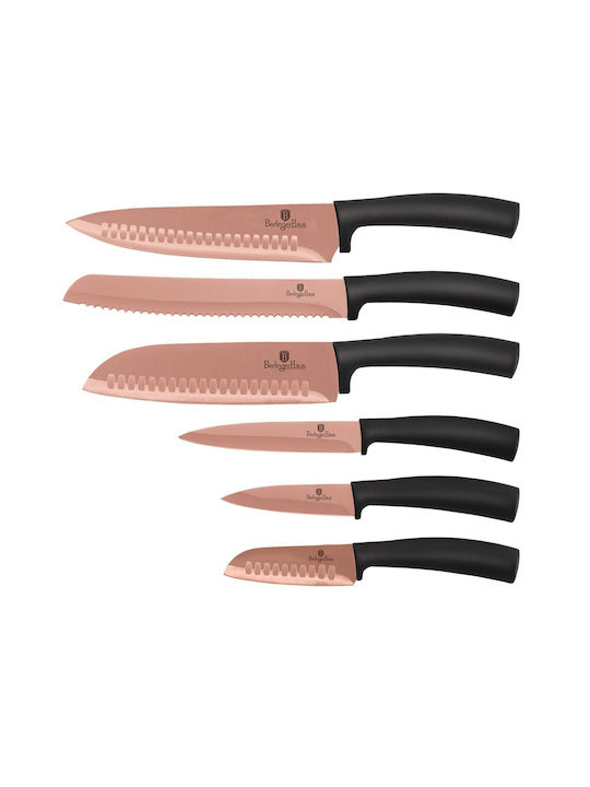 Berlinger Haus Metallic Line Knife Set from Stainless Steel 6pcs