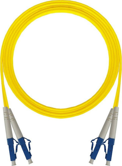 Central Network Cable Optical Fiber LC-LC 2m Yellow