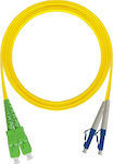 Central Optical Fiber SC-LC Cable 2m Κίτρινο