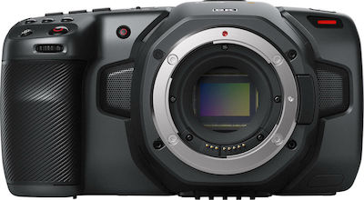 Blackmagic Design Βιντεοκάμερα 6K @ 24fps Pocket Cinema 6K Αισθητήρας CMOS Αποθήκευση σε Κάρτα Μνήμης με Οθόνη Αφής 5" και HDMI