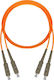 Central Central Optical Fiber Cable SC-SC 5m Orange