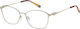 Pierre Cardin Metal Eyeglass Frame Silver PC 8849 3YG