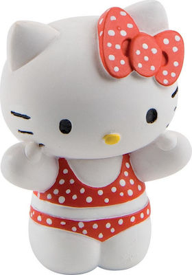 Bullyland Miniature Toy Hello Kitty Με Μπικίνι Hello Kitty 4.5cm. (Various Designs/Assortments of Designs) 1pc