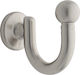 Zogometal Holdback Wall made of Metal Silver 1pcs