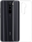 Coperta din spate Silicon Transparent (Redmi Note 8 Pro)
