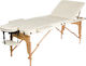 Rest Pro Classic 3 Wooden Portable/Folding Ecru Massage and Physiotherapy Bed 192x70cm