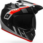 Bell MX-9 Adventure Mips On-Off Helmet DOT / ECE 22.05 1698gr Dash Gloss Black-White-Orange