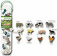Collecta Case with Mini Farm Animals for Ages 3+ (Miscellaneous Designs)
