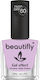 Beautifly Glossy Βερνίκι Νυχιών Μακράς Διαρκείας Quick Dry 560 Purple Gang 20ml