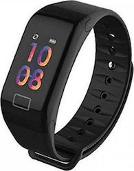 Smart Bracelet Wearfit Activity Tracker with Heart Rate Monitor Black