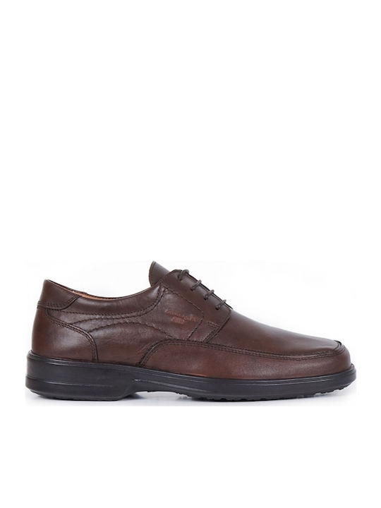 Boxer Men's Anatomic Leather Casual Shoes Brown