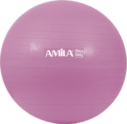 Amila Pilates Ball 55cm 1kg Pink