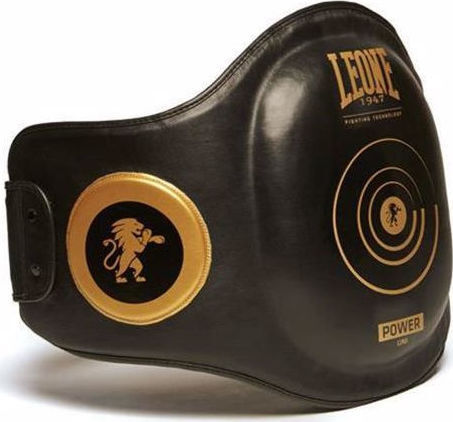 Leone Power Line Belly Protector Στόχος Σώματος Πολεμικών Τεχνών Μαύρος