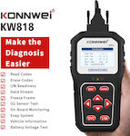 Konnwei Fahrzeugdiagnosewerkzeug Digital OBD 2 mit Bluetooth