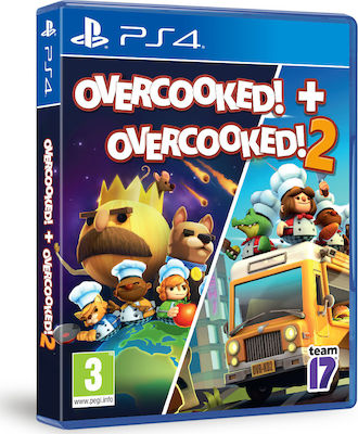 Overcooked! & Overcooked! 2 PS4 Spiel