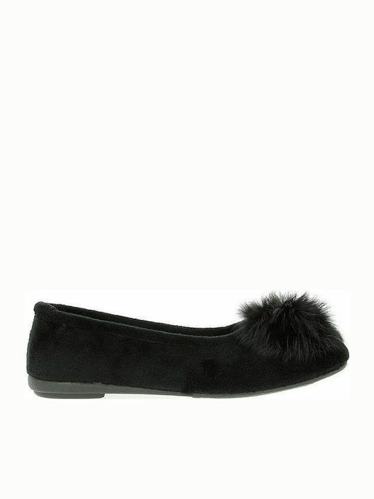 Parex Closed Women's Slippers in Black color