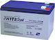 Pattern Battery PT7-12 Μπαταρία UPS με Χωρητικότητα 7Ah και Τάση 12V 1τμχ
