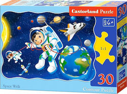 Puzzle pentru Copii Space Walk pentru 4++ Ani 30buc Castorland