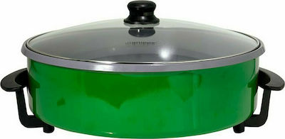 Gruppe DV-4042 Teppanyaki Utensil with Adjustable Thermostat 1500W 40x9cm. Green