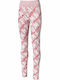 Kinder Leggings Sport Lang Rosa Alpha Aop Leggings G