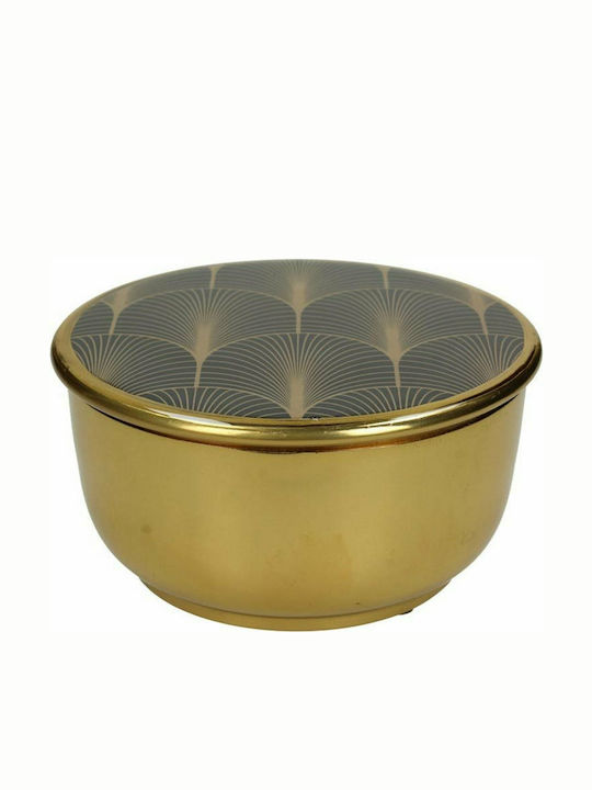 Zaros Candle Holder in Gold Color