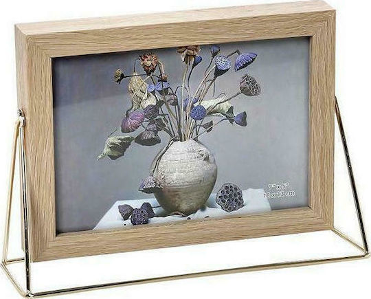 Espiel Photo Frame With Gold Wooden Frame 10x15 Espiel Photo Frame With Gold Wooden Frame 10x15