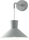 Ondaluce Elio Classic Wall Lamp with Socket E27 Gray Width 21cm