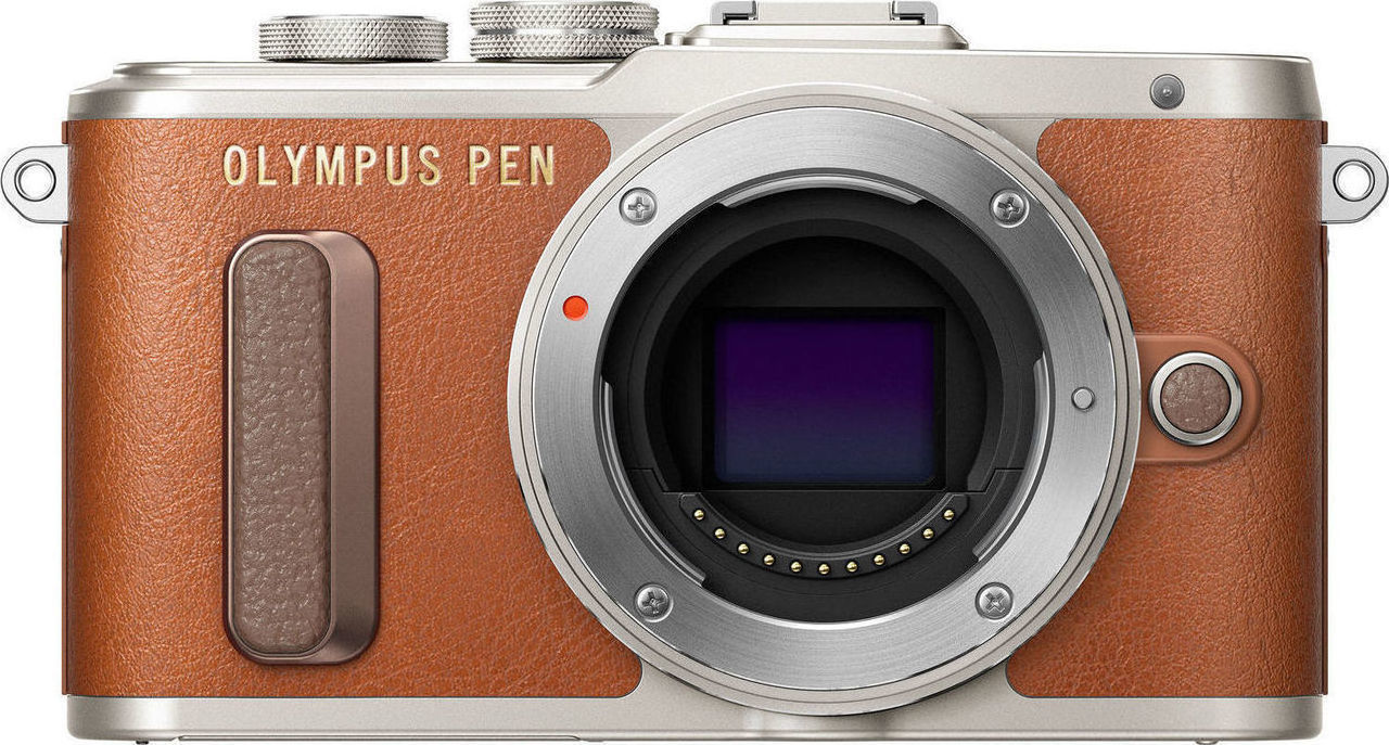 Olympus PEN E-PL8 Body Brown - Skroutz.gr