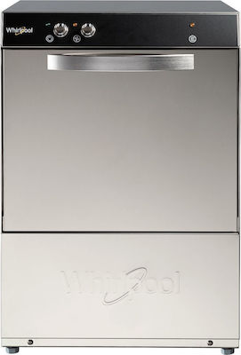 Whirlpool Επαγγελματικό Πλυντήριο Ποτηριών EGM 3 Π41.5xΒ46.5xΥ59.5cm με Καλάθι 350x350mm