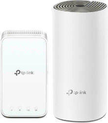 TP-LINK Deco E3 v1 WiFi Mesh Network Access Point Wi‑Fi 5 Dual Band (2.4 & 5GHz) σε Διπλό Kit