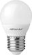 Megaman LG2605.5 LED Bulb 5.5W for Socket E27 and Shape G45 Warm White 470lm