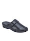 Anatomical Leather Women's Slippers Black
