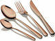 Berlinger Haus Mirror Line Besteckset Rose Gold Collection 16Stück