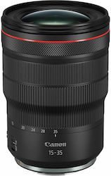 Canon Full Frame Φωτογραφικός Φακός RF 15-35mm f/2.8L IS USM Wide Angle / Wide Angle Zoom για Canon RF Mount Black