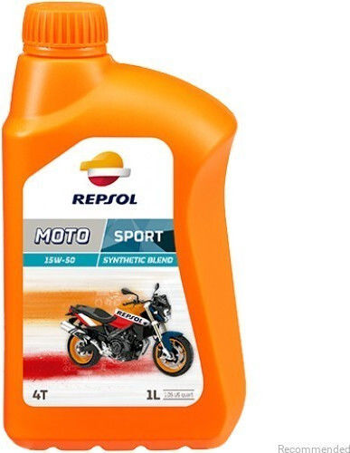 Repsol Sport Semi-synthetic Motorcycle Oil for Four-Stroke Engines 15W-50 1lt