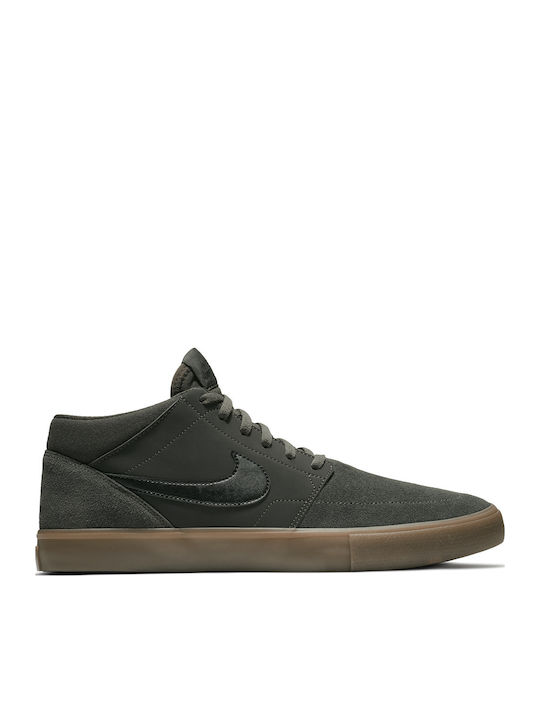 Nike SB Solarsoft Portmore II Mid Sneakers Green