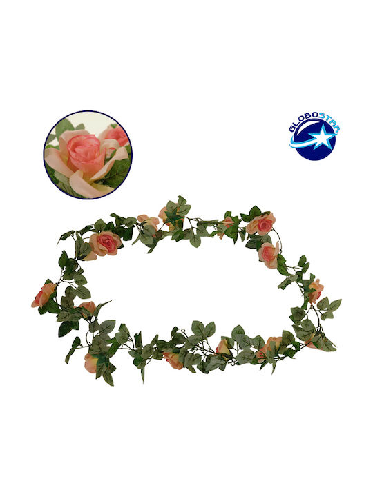 GloboStar Κρεμαστό Τεχνητό Φυτό Τριαντάφυλλο 220cm