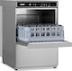 MBM Echipament Profesional de Spălat Pahare LB350 Monofazat L40xA48xÎ65cm cu Coș 350x350mm