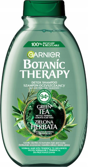 Garnier Botanic Therapy Green Tea Eucalyptus & Citrus Shampoos Shine for All Hair Types 400ml