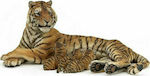 Papo Miniature Toy Lying Tigress Nursing 5.8cm. (Various Designs/Assortments of Designs) 1pc