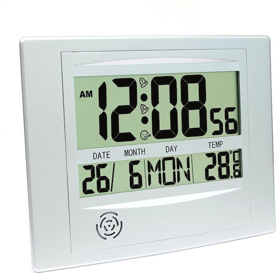 Platinet Zegar Επιτραπέζιο Ψηφιακό Ρολόι PZACH104