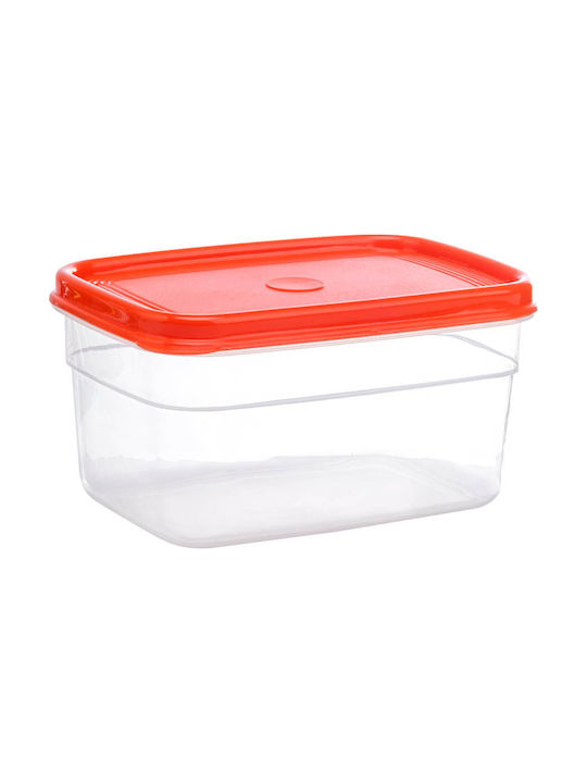 Chroma Lunch Box Plastic Πορτοκαλί Suitable for for Lid for Microwave Oven 700ml 1pcs