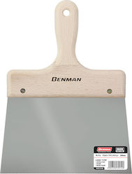 Benman Spatula Inox 200mm cu Mâner de Lemn 70914