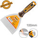 Ingco Spatula Inox 100mm with Plastic Handle HPUT08100
