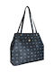 La tour Eiffel 171034-2Ε Women's Bag Shopper Shoulder Black 36-171034-2E