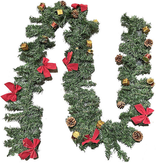 XMASfest Decorated 20cm Christmas Garland 270x20cm 1pc (Various Colors)