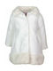 Evita Kids Coat Long Ecru