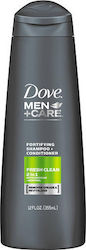 Dove Men+Care Shampoos für Alle Haartypen 1x400ml