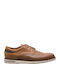 Kricket Men's Anatomic Leather Casual Shoes Tabac Brown